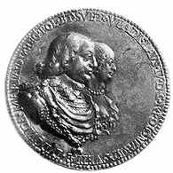 Medal z wizerunkem Władysław IV i Ludwiki Marii /Encyklopedia Internautica