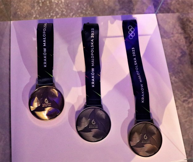 Medale igrzysk europejskich w Krakowie /Jacek Skóra /RMF FM