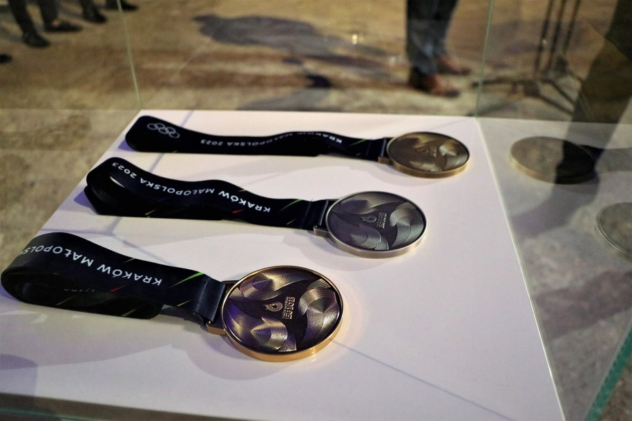 Medale igrzysk europejskich w Krakowie /Jacek Skóra /RMF FM