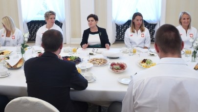 Medaliści z Rio z w KPRM. "Chwile, które przeżyliśmy dzięki waszym występom, są niezapomniane"