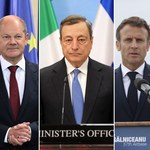 Media: Draghi, Scholz i Macron w drodze do Kijowa