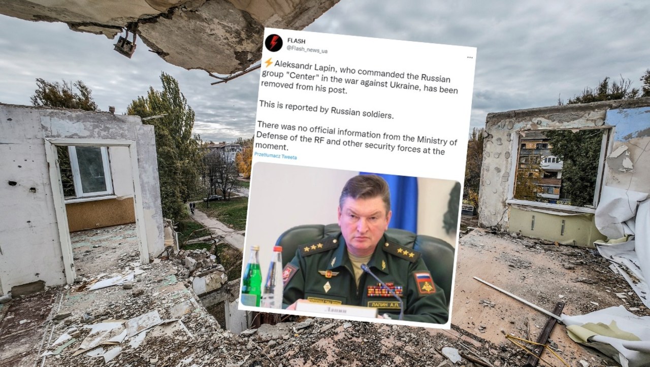 Media: Kolejny rosyjski dowódca zdymisjonowany