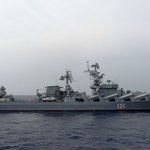 Media: Krążownik "Moskwa" miał wziąć udział w operacji desantu w Odessie