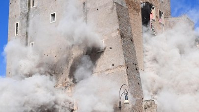 ​Media: Nie żyje robotnik wydobyty spod gruzów wieży zawalonej w Rzymie