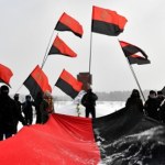 flaga banderowska Media: Ukraina zareaguje, jeśli Polska zrówna banderowskie symbole z nazistowskimi