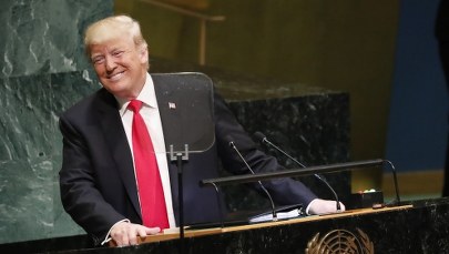 Media w USA krytycznie o przemówieniu Trumpa. "Jest otwarcie wyśmiewany"