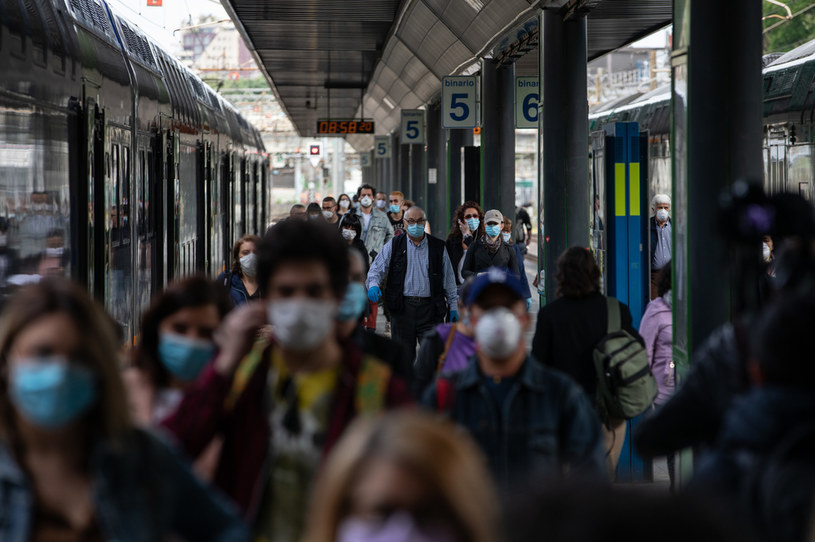 Mediolan w czasie epidemii / Emanuele Cremaschi / Getty Images