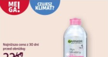Mega promocja na płyn micelarny Garnier w Rossmannie /Rossmann /INTERIA.PL
