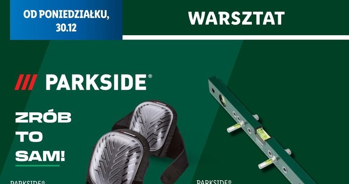 Mega rabaty na narzędzia Parkside w Lidlu! Ulepsz swój warsztat na nowy rok! /Lidl /INTERIA.PL