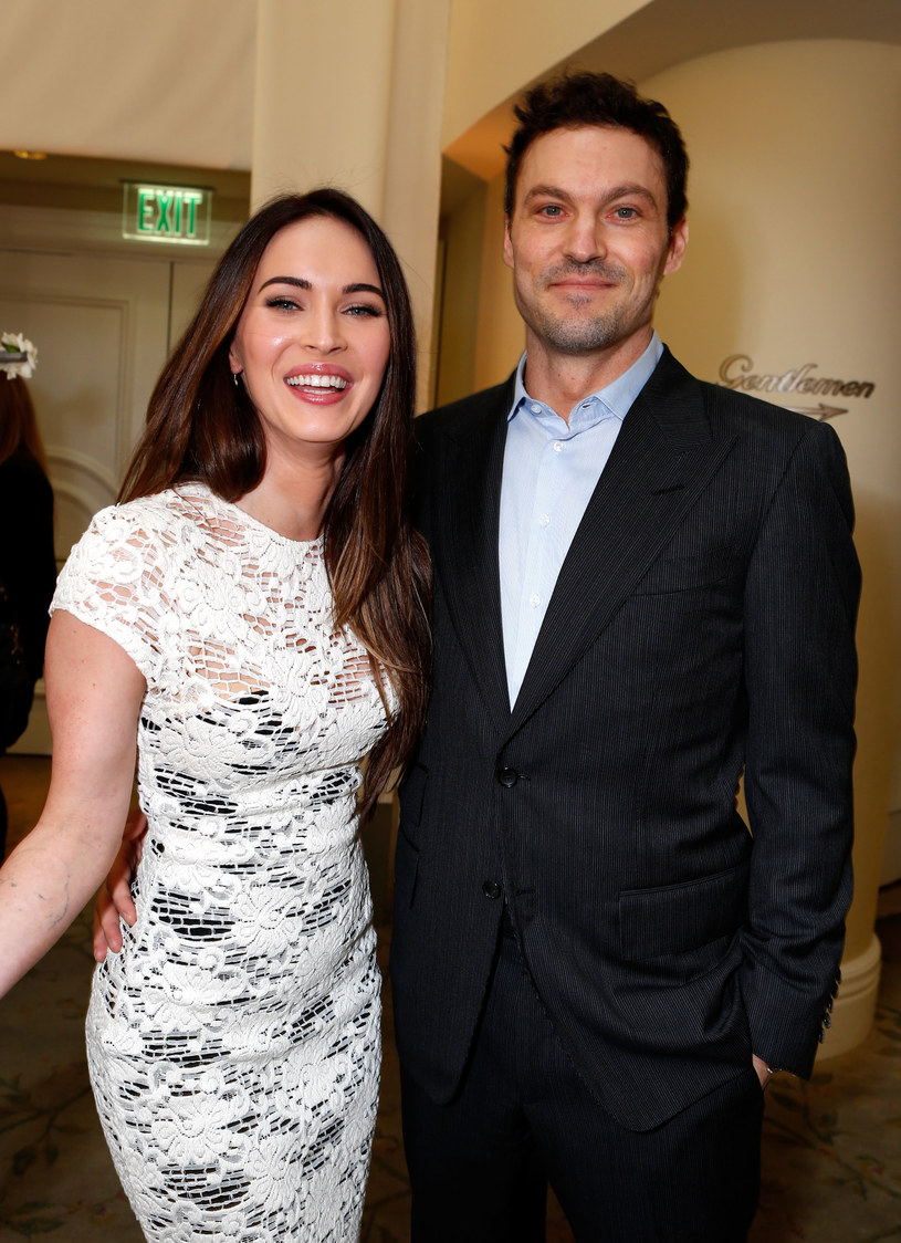Megan Fox z mężem /- /Getty Images