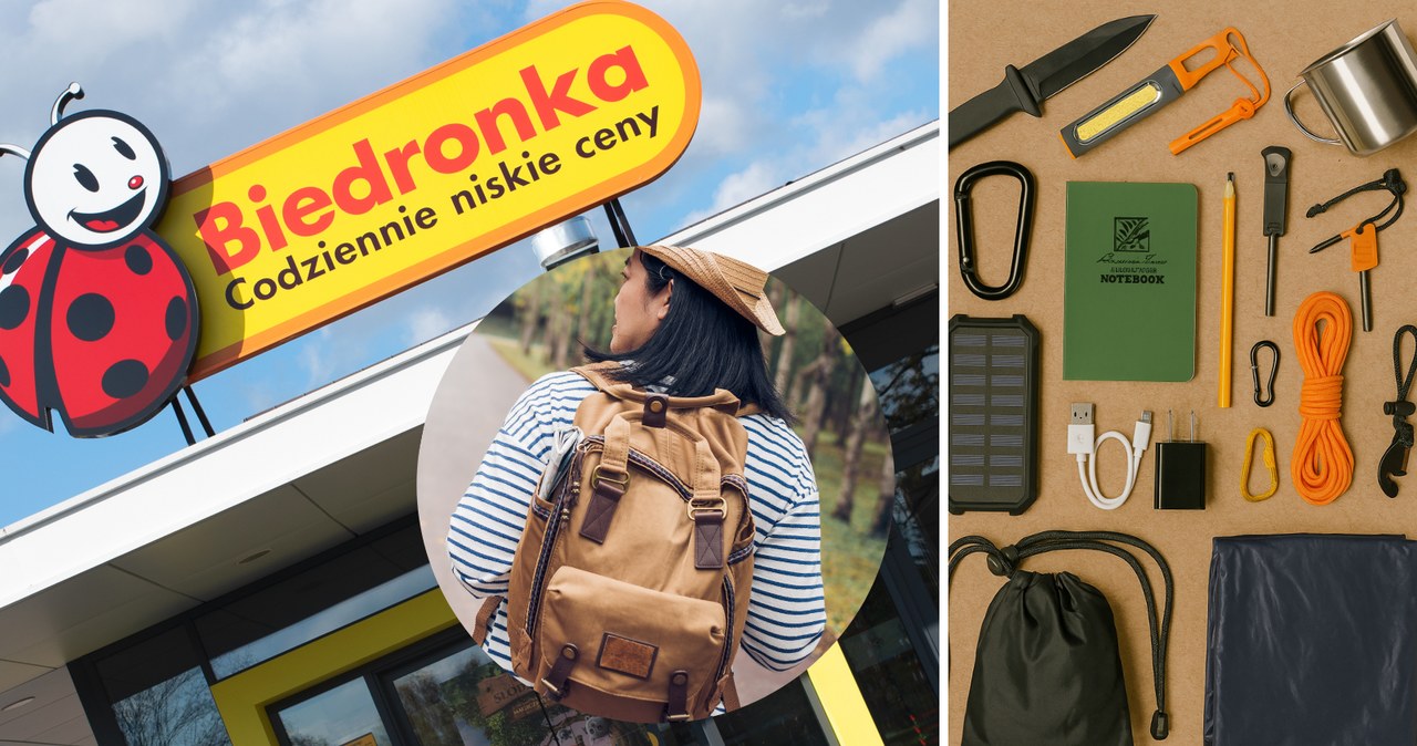 Megaoferta w Biedronce: plecak pełen sprzętu dla tych, którzy lubią być przygotowani /Canva Pro /INTERIA.PL