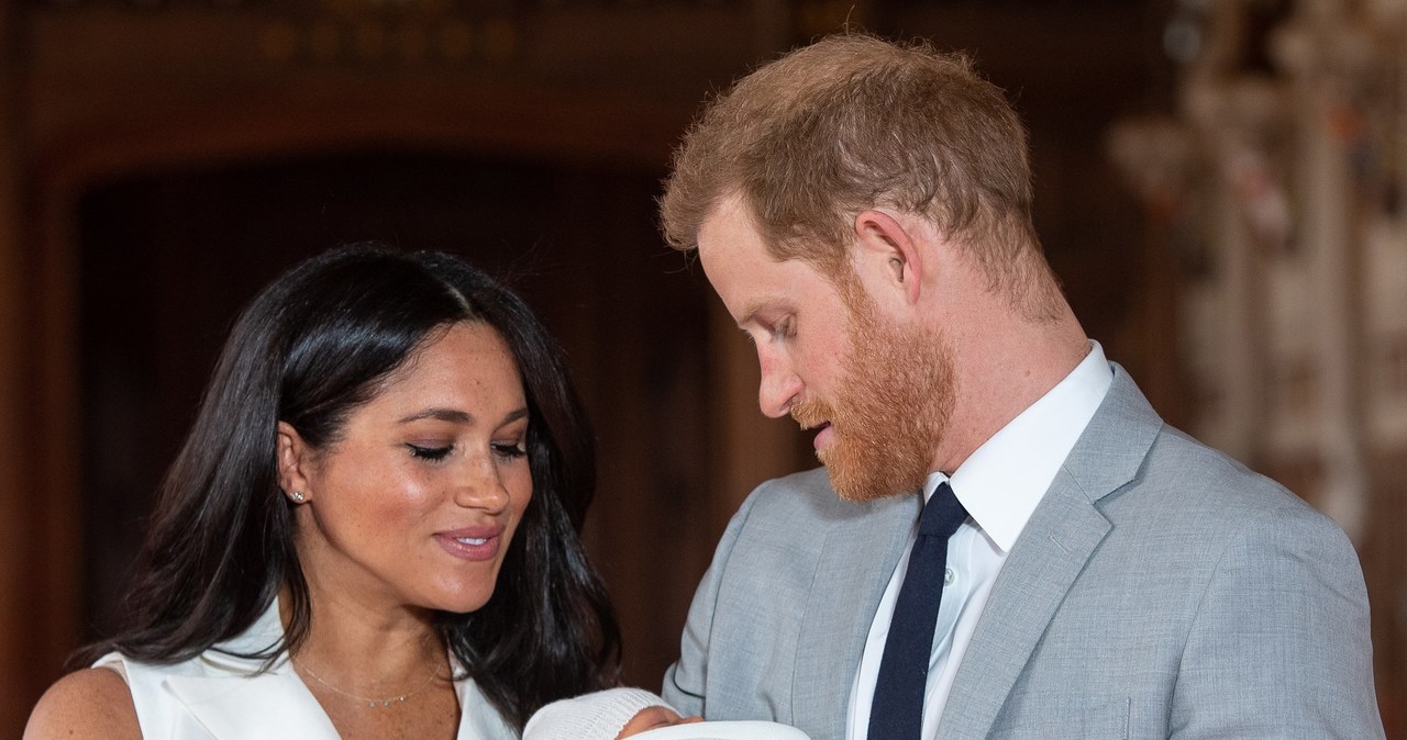 Meghan, Harry i Archie /Dominic Lipinski   /Agencja FORUM