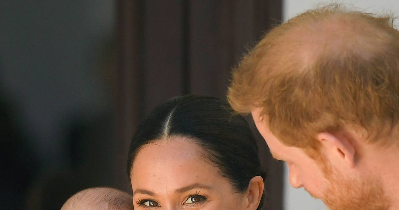 Meghan, Harry i mały Archie /Pool / Samir Hussein /Getty Images