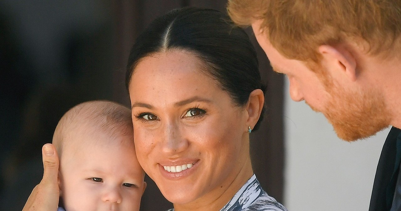 Meghan, Harry i mały Archie /Samir Hussein /Getty Images