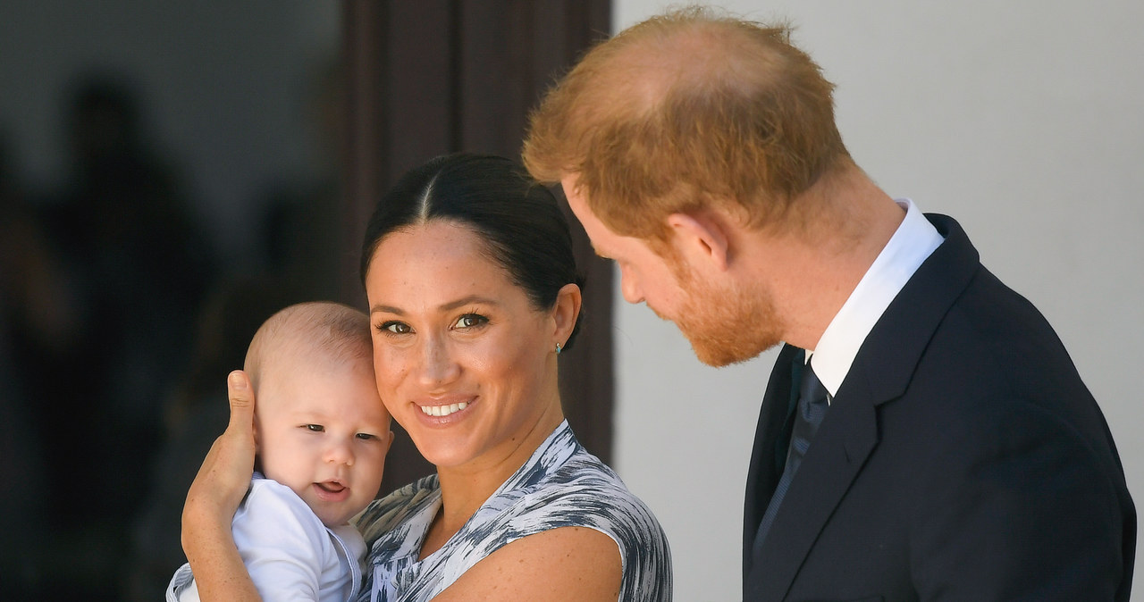 Meghan i Harry z synkiem Archim /Pool / Samir Hussein /Getty Images