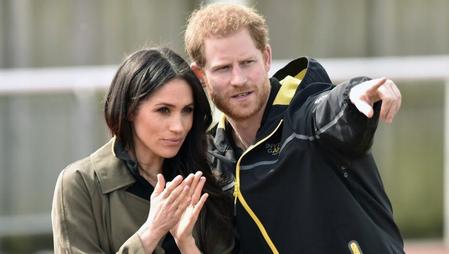 Meghan i Harry /Neil Munns /PAP/EPA