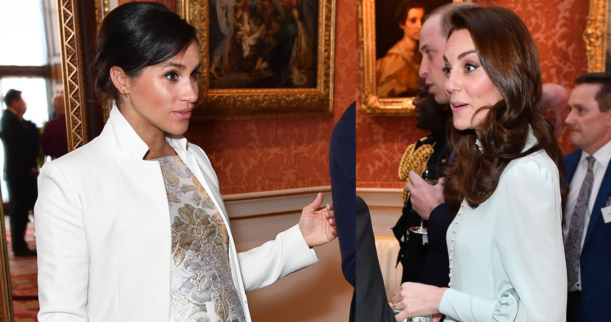 Meghan i Kate na przyjęciu /REX/Shutterstock /East News