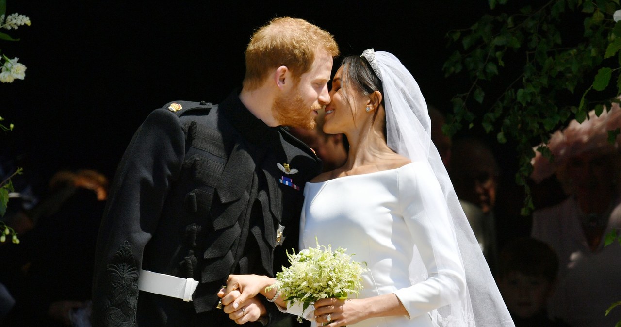 Meghan i książę Harry wzięli ślub 19 maja 2018 roku /AFP