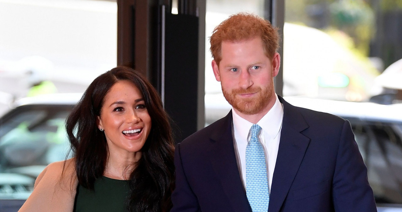 Meghan i książę Harry /Rex Features /East News