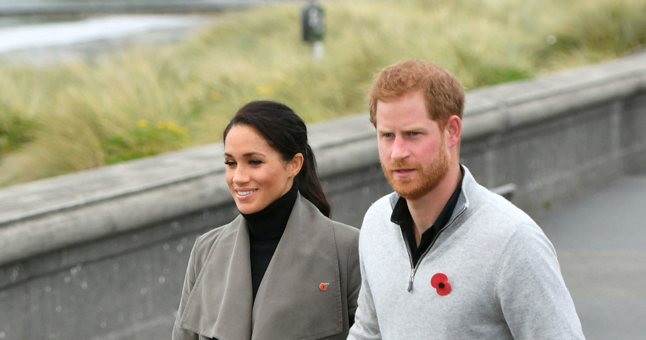 Meghan Markle i Harry /Dominic Lipinski   /East News