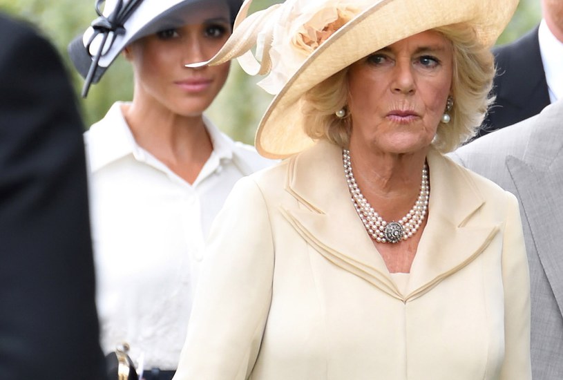 Meghan Markle i królowa Camilla /Getty Images