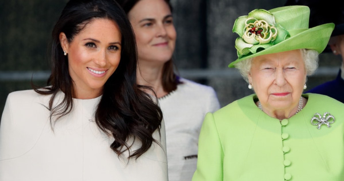 Meghan Markle i królowa Elżbieta II /Getty Images