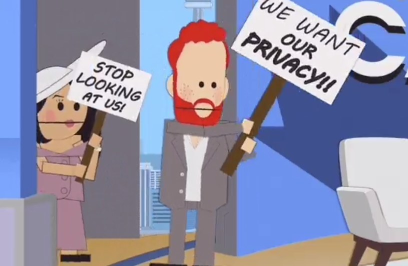 Meghan Markle i książę Harry sparodiowani w "Miasteczku South Park" /Twitter/@South Park /materiały prasowe