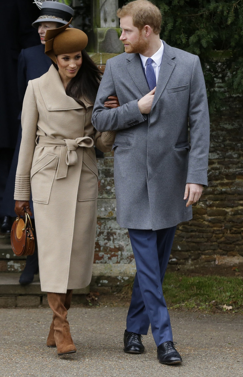 Meghan Markle i książę Harry spędzili razem całe święta Bożego Narodzenia i Sylwestra /AP /East News