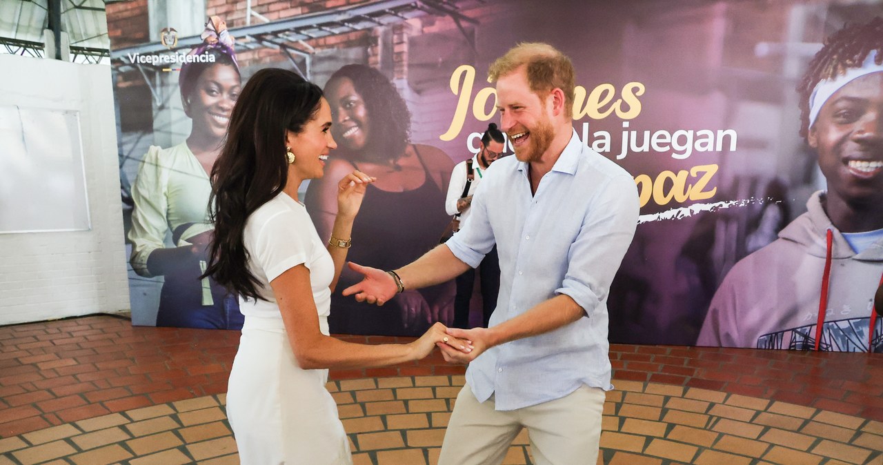 Meghan Markle i książę Harry udowodnili, że potrafią się doskonale bawić /Eric Charbonneau / Contributor /Getty Images