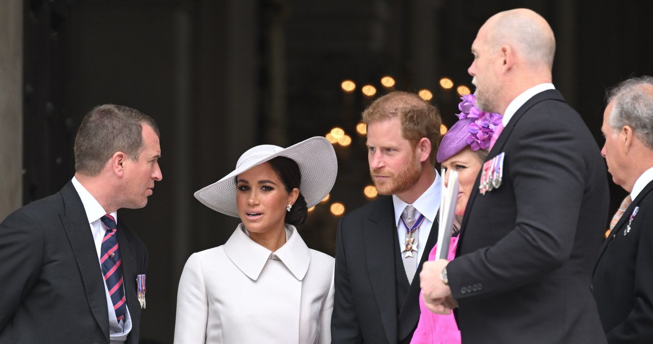 Meghan Markle i książe Harry w Londynie /Getty Images