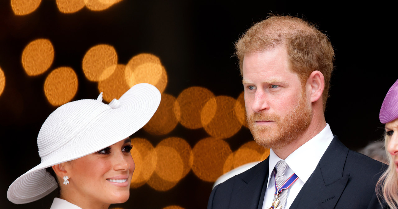 Meghan Markle i książe Harry w Londynie /Getty Images