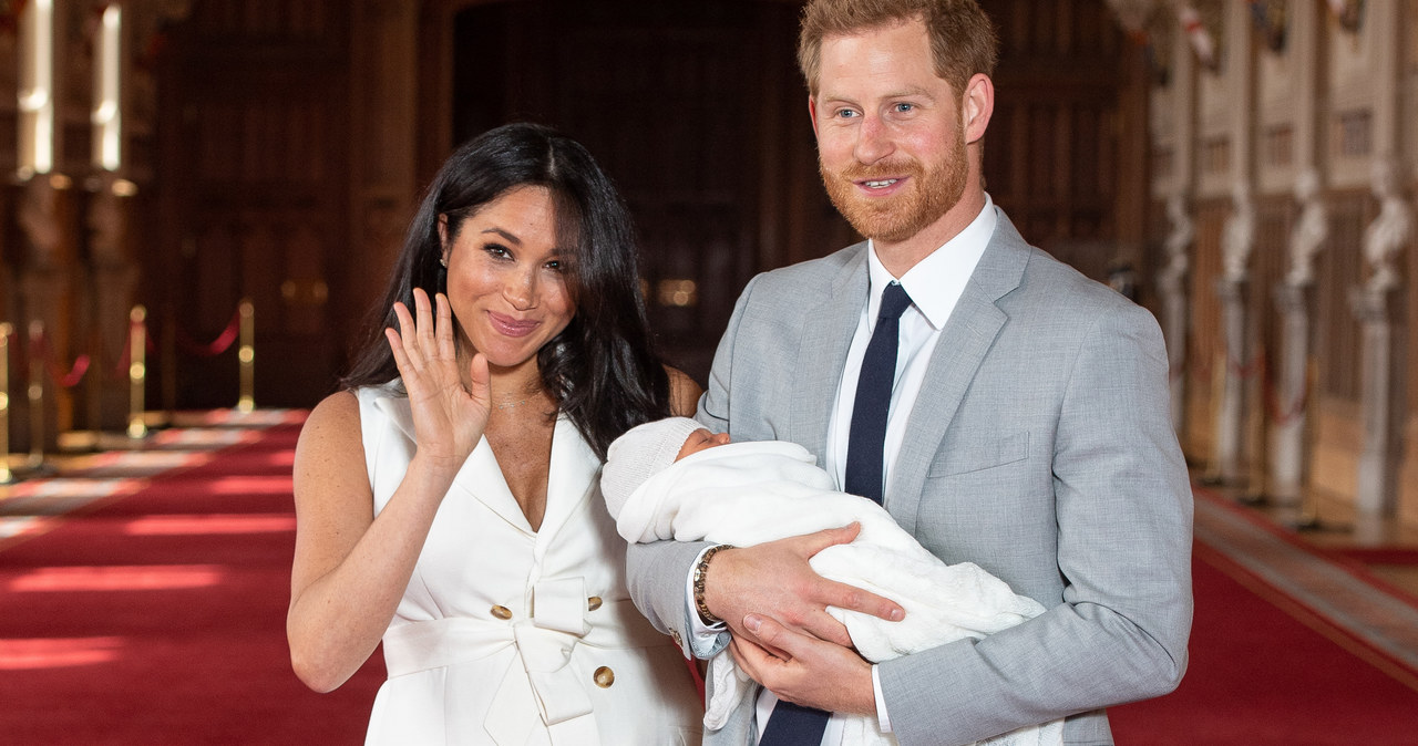 Meghan Markle i książę Harry z synem /WPA Pool /Getty Images