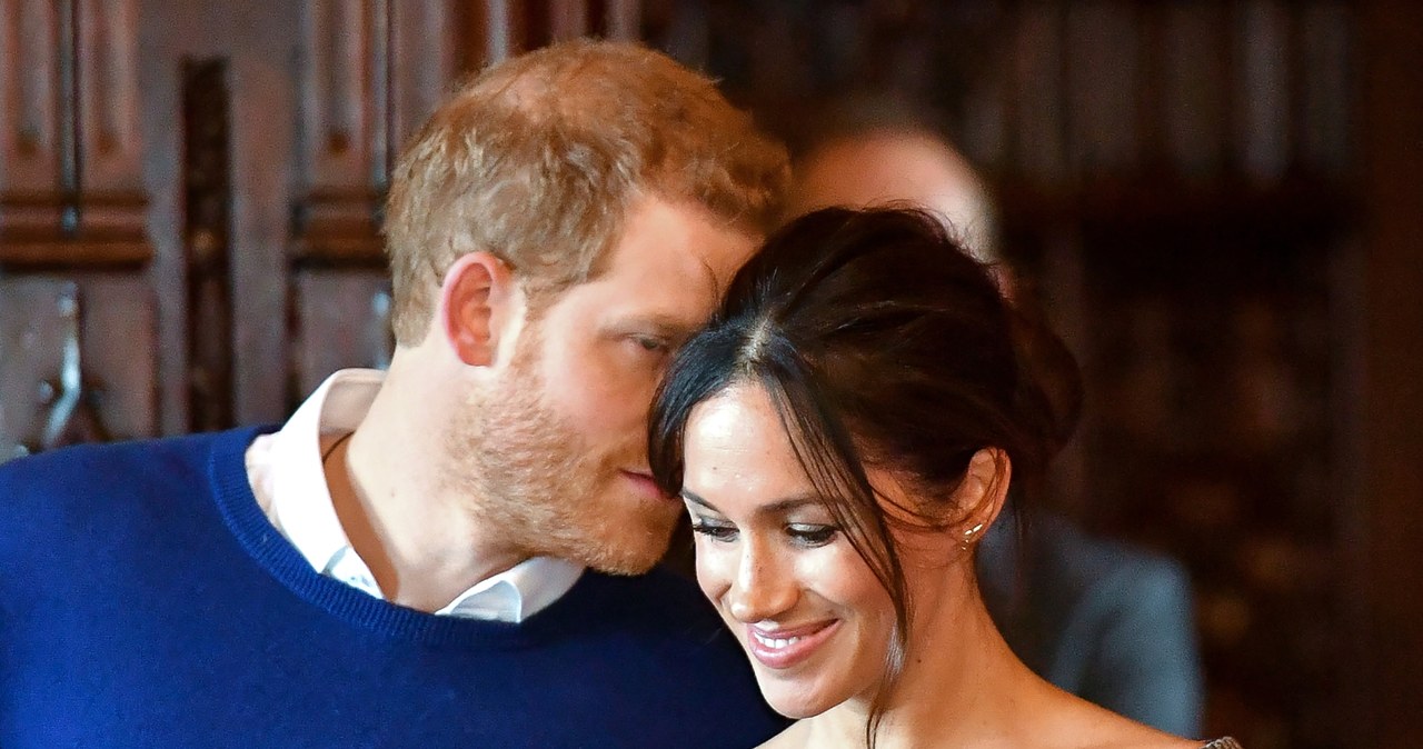 Meghan Markle i książę Harry /AFP