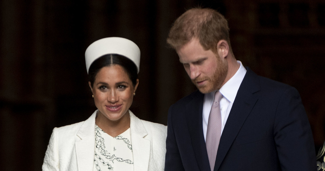 Meghan Markle i książę Harry /Mark Cuthbert /Getty Images