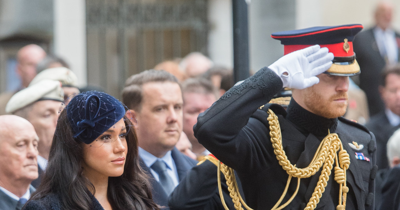 Meghan Markle i książe Harry /Samir Hussein /Getty Images