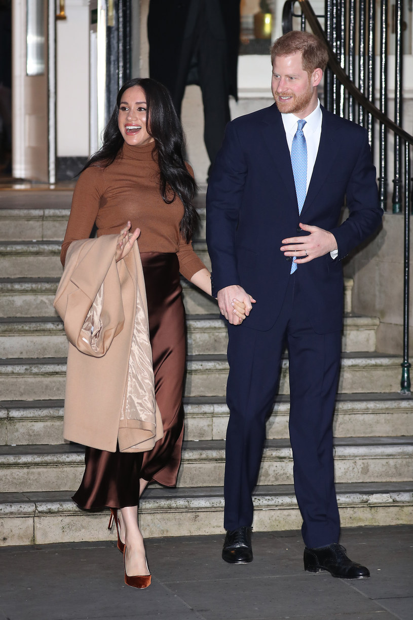 Meghan Markle i książę Harry /Neil Mockford /Getty Images