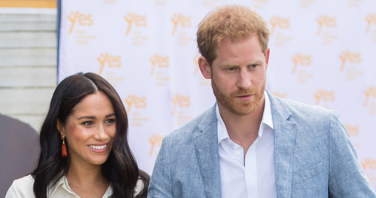 Meghan Markle i książę Harry /Samir Hussein /Getty Images