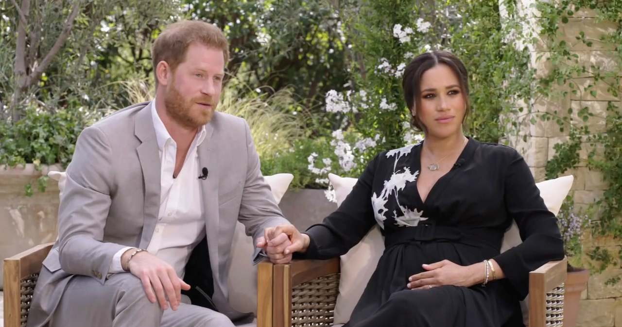 Meghan Markle i książę Harry /CBS/Ferrari Press/East News /East News