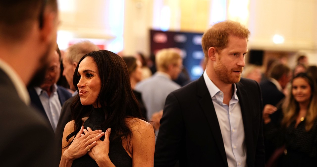 Meghan Markle i książę Harry /Agencja FORUM