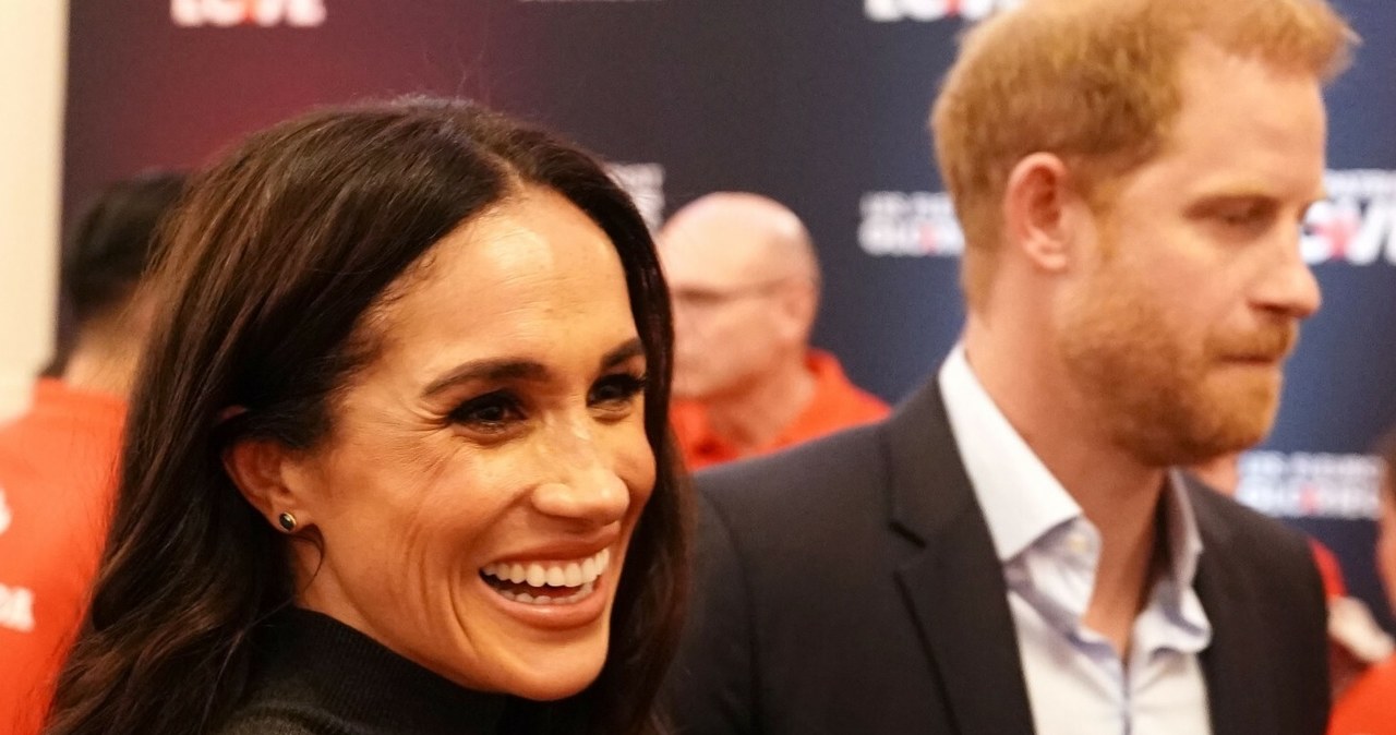 Meghan Markle i książę Harry. /Rex Features/EAST NEWS /East News