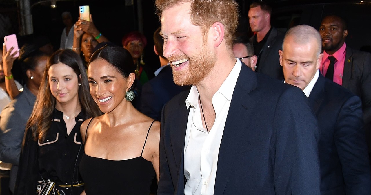 Meghan Markle i książę Harry. /BACKGRID / Backgrid UK / Forum /Agencja FORUM