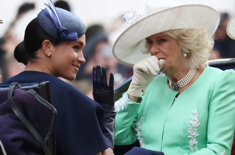 Meghan Markle i Księżna Camilla /Neil Mockford / Contributor /Getty Images