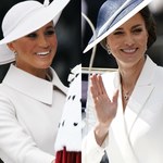 Meghan Markle i księżna Kate na mszy w intencji królowej. Ich stylizacje kosztują fortunę