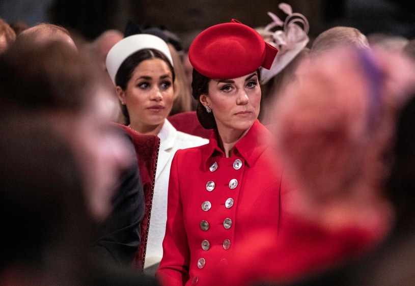 Meghan Markle i księżna Kate /Getty Images