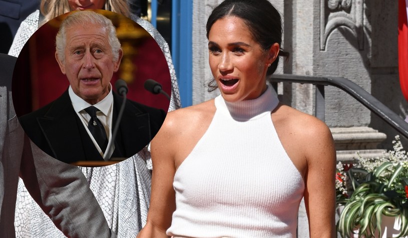 Meghan Markle, król Król III /Getty Images