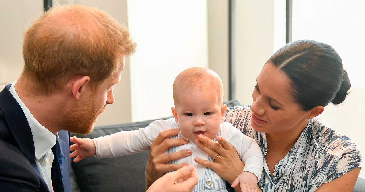 Meghan Markle, książę Harry i Archie /Getty Images