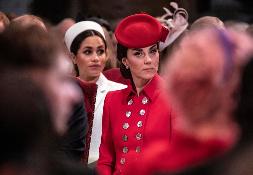 Meghan Markle, księżna Kate /Getty Images