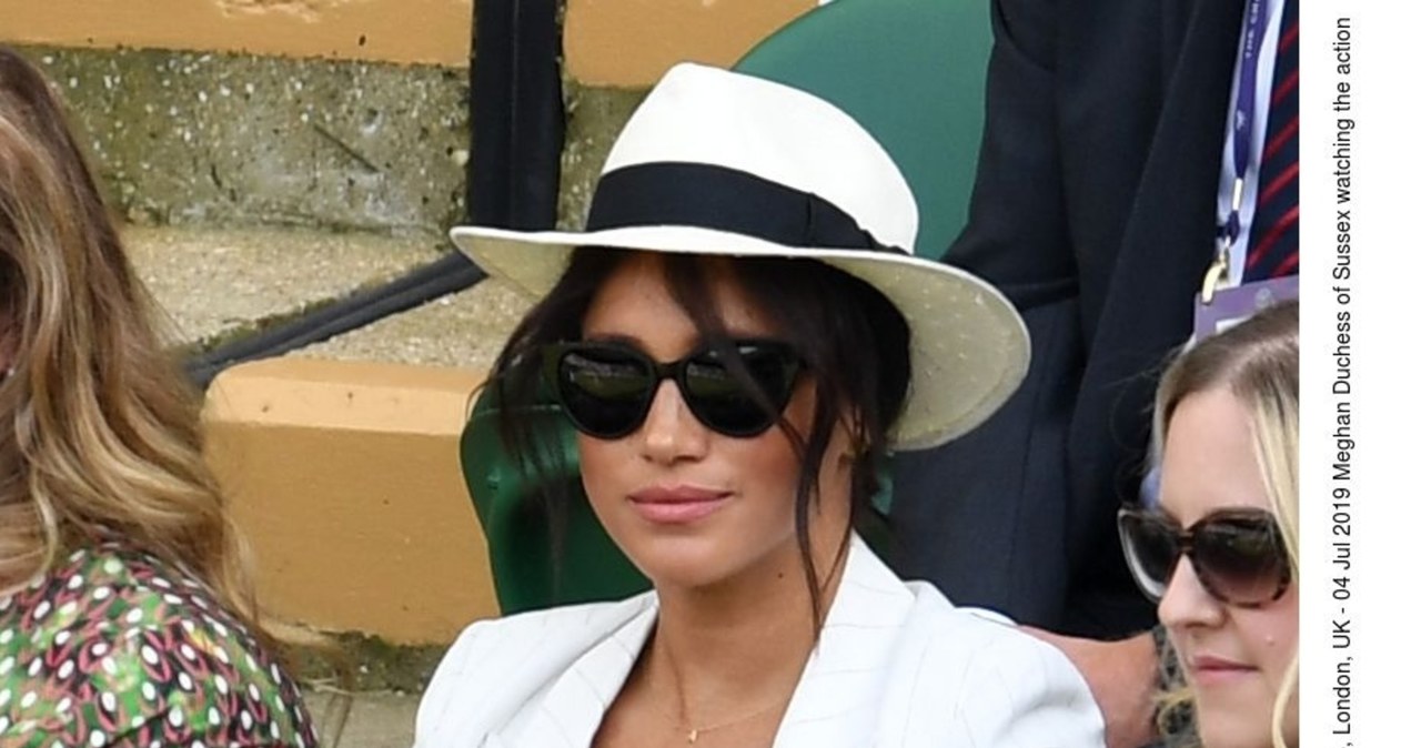 Meghan Markle na meczu /Stephen Lock / i-Images /East News