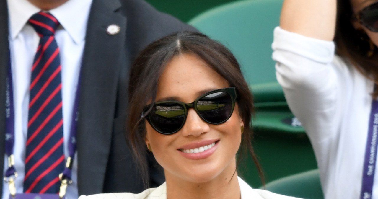 Meghan Markle na Wimbledonie w 2019 roku /Karwai Tang /Getty Images