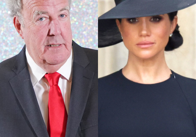 Meghan Markle (P) nie przyjęła przeprosin Jeremy'ego Clarksona (L) / Jonathan Brady/PA Images, Chris Jackson /Getty Images